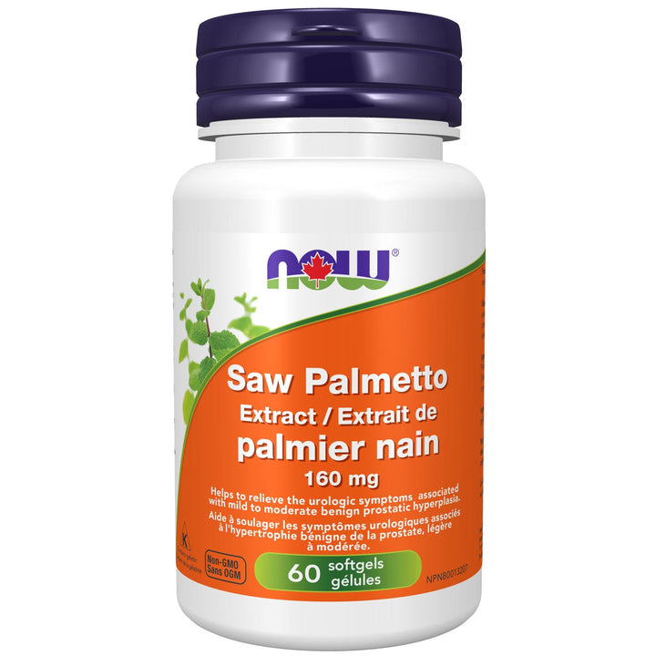 Now Foods Saw Palmetto Extract 160 mg 120 Softgels - 4742