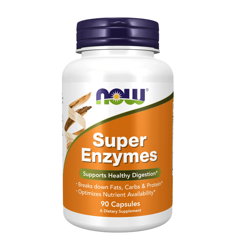 Now Foods Super Nutrition Complete Enzymes 90 Capsules - SU124