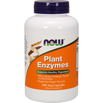Now Foods Plant Enzymes 240 Vcaps - 2967