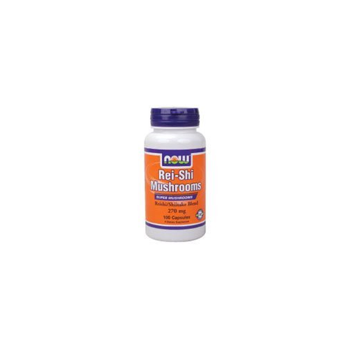 Now Foods Rei-Shi Mushrooms 270 mg 100 Vcaps - 4733