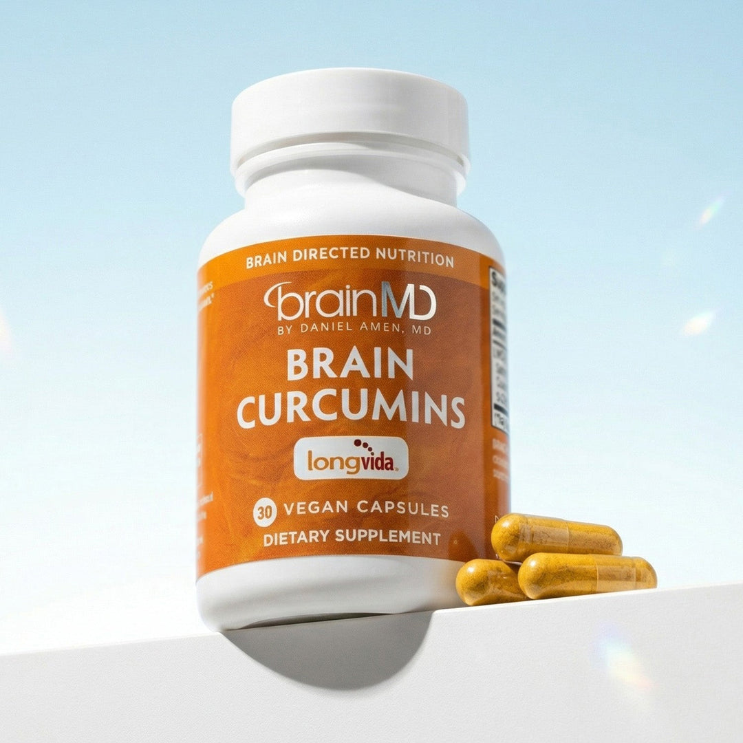 BrainMD Brain Curcumins 60 Capsules