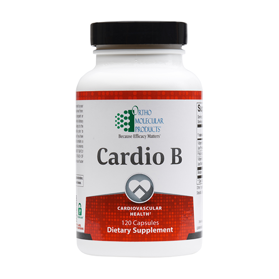 Ortho Molecular Cardio B 120 Capsules