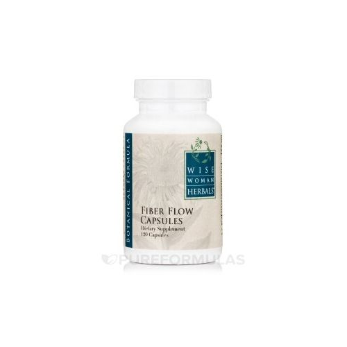 Wise Woman Herbals Fiber Flow Capsules 120 Count