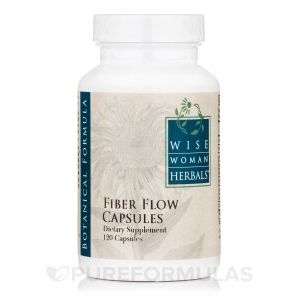 Wise Woman Herbals Fiber Flow Capsules 120 Count -