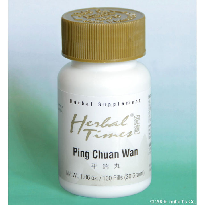 NuHerb Herbal Times Ping Chuan Wan 100 Teapills