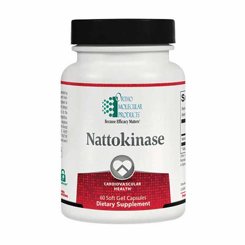 Ortho Molecular Nattokinase 120 Softgels