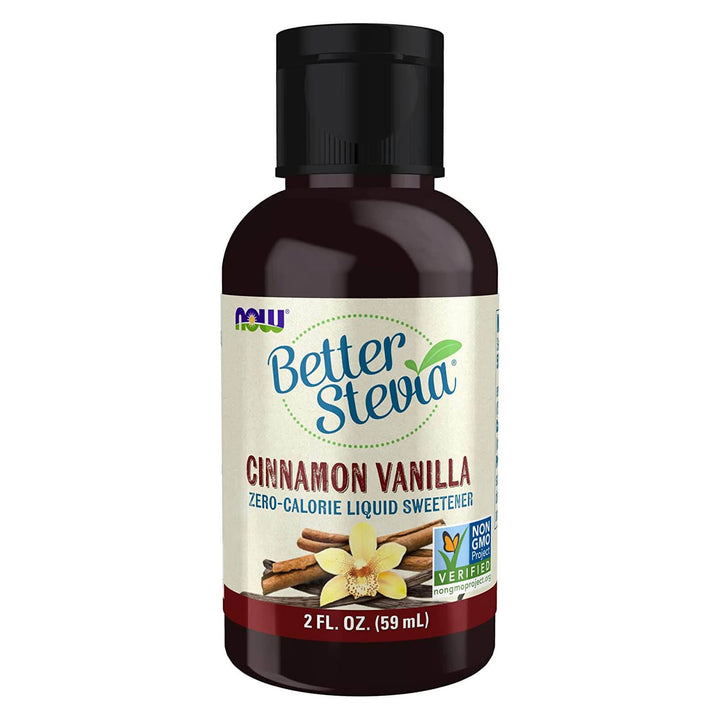 Now Foods BetterStevia Cinnamon Vanilla 2 Oz - 6937 - 2 Pack