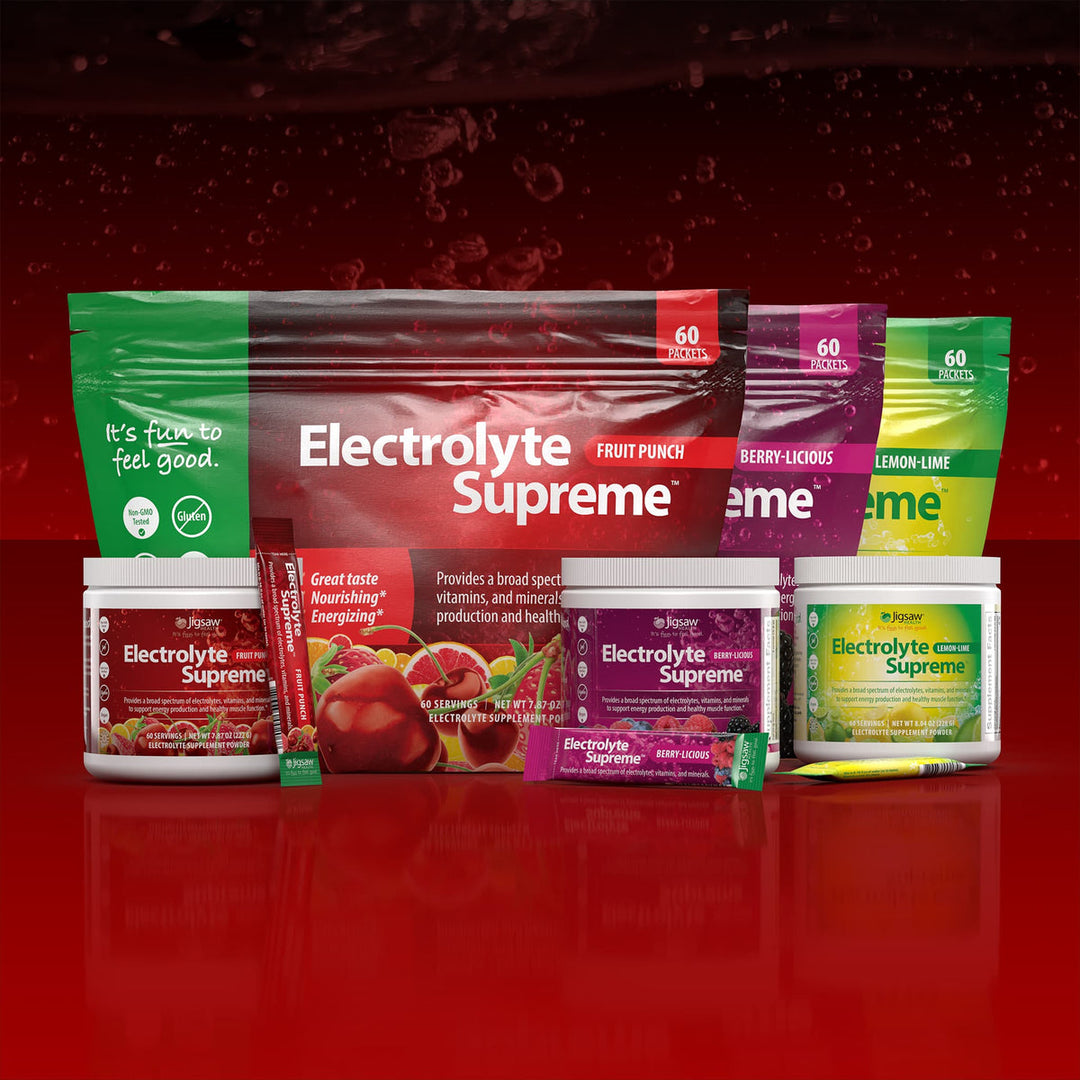 Jigsaw Electrolyte Supreme Berry-Licious 60 Servings -