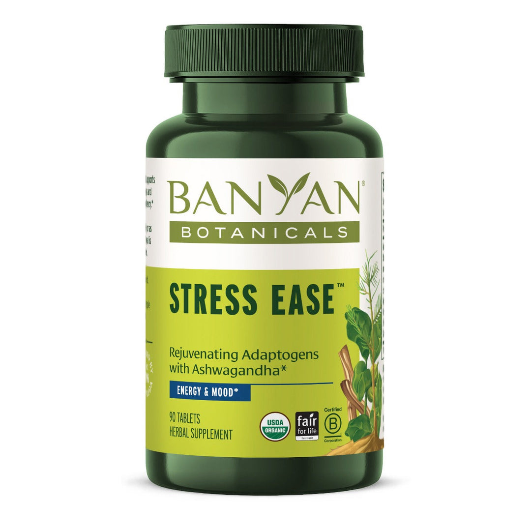 Banyan Botanicals Stress Ease Organic 90 Tablets