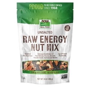Now Real Food Raw Energy Nut Mix 16oz - 7030 - 4 Pack