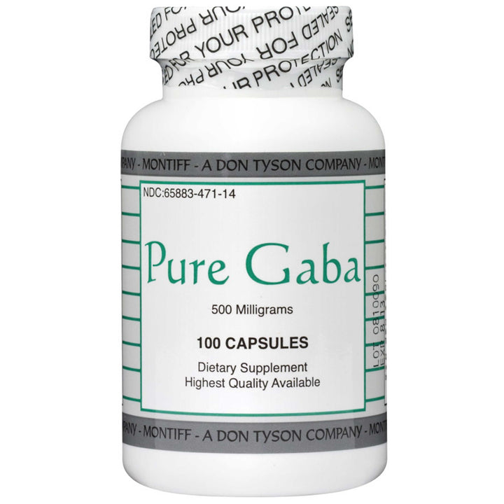 Montiff Pure GABA 500 mg 100 Capsules