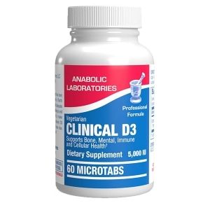 Anabolic Laboratories Clinical D3 60 Vtabs
