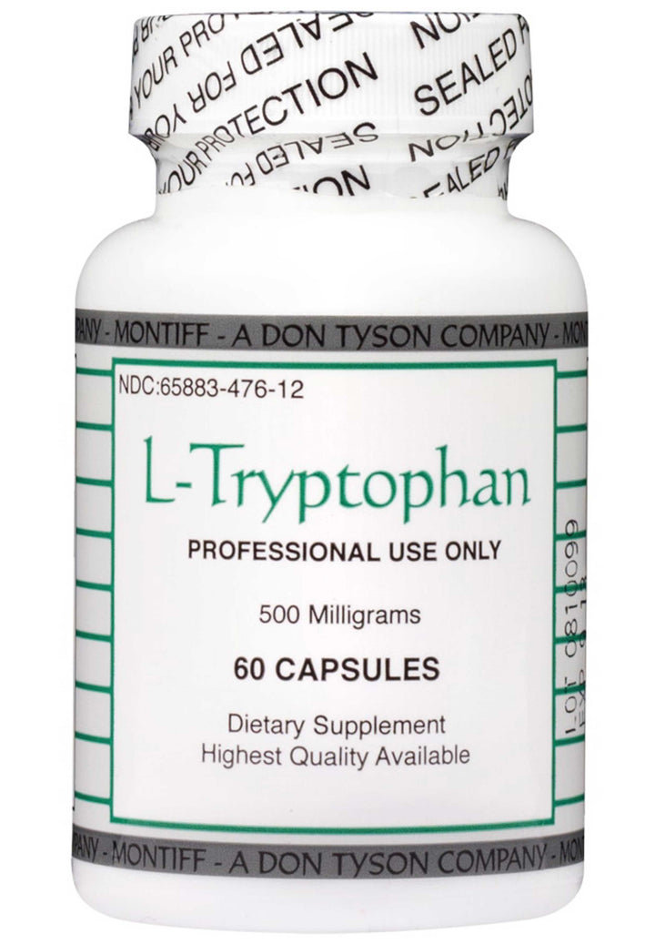 Montiff L-Tryptophan 500 mg 60 Capsules