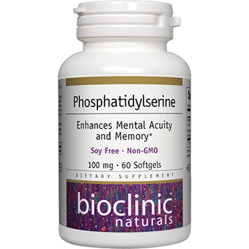 Bioclinic Naturals Phosphatidylserine 100mg 60 Softgels - 2 Pack