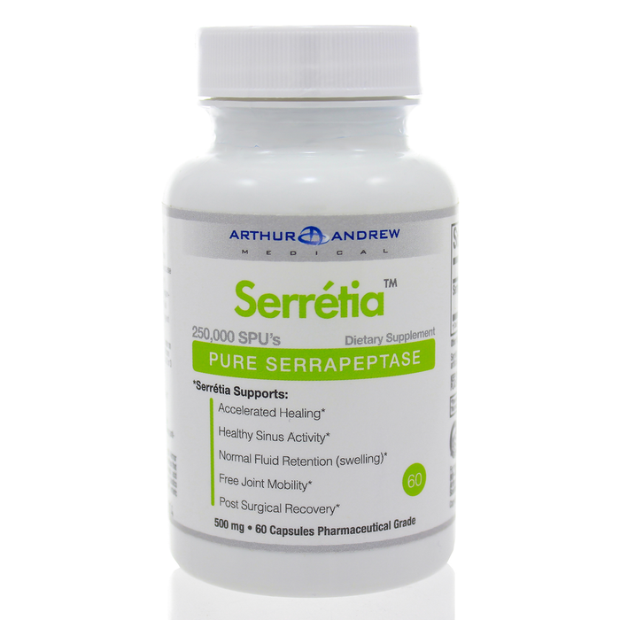 Arthur Andrew Medical Serretia 30 Capsules