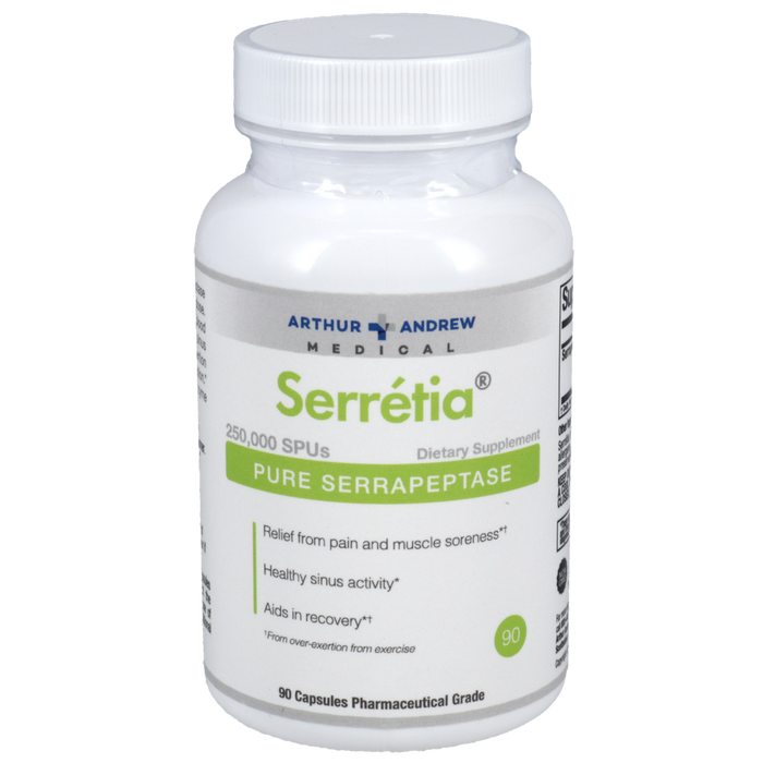 Arthur Andrew Medical Serretia 60 Capsules