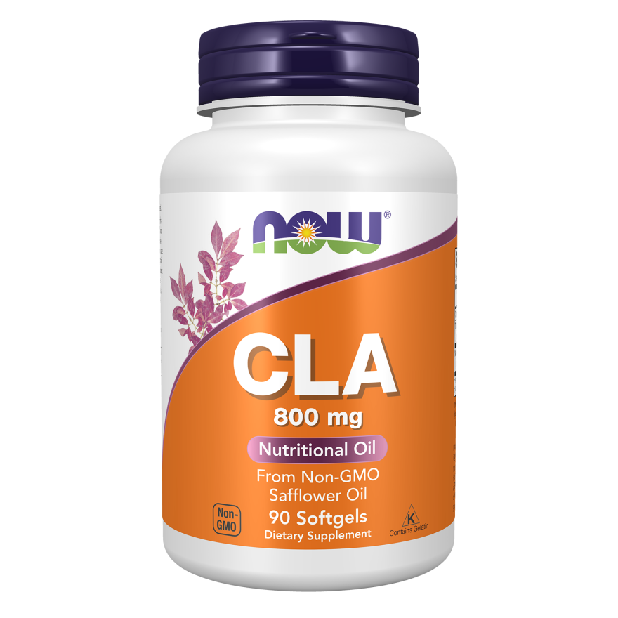 Now Foods CLA Conjugated Linoleic Acid 800 mg 90 Softgels - 1727 - 2 Pack