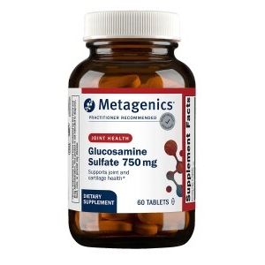 Metagenics Glucosamine Sulfate 750 60 Tablet - 2 Pack