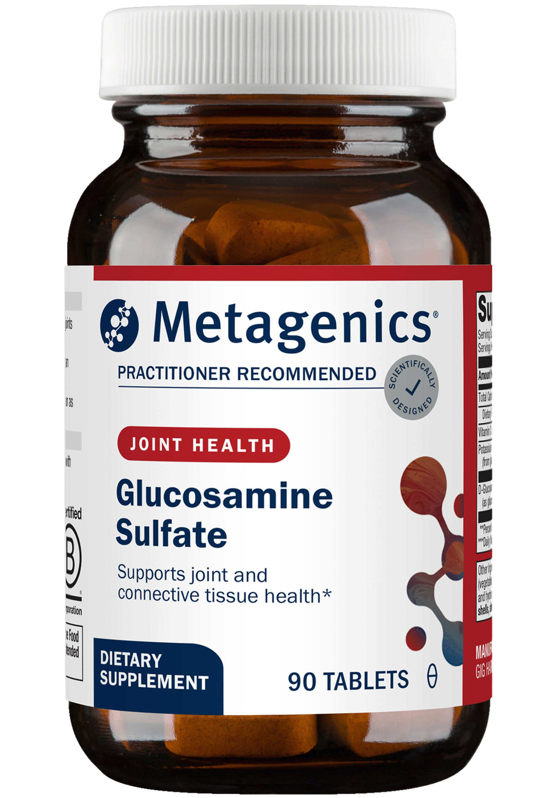 Metagenics Glucosamine Sulfate 750 60 Tablet - 2 Pack