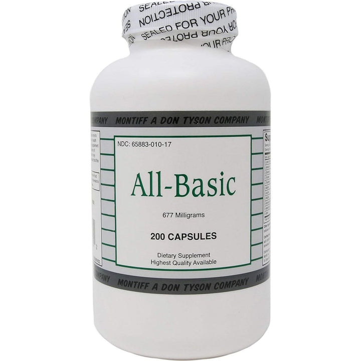 Montiff All Basic 677 mg 200 Capsules