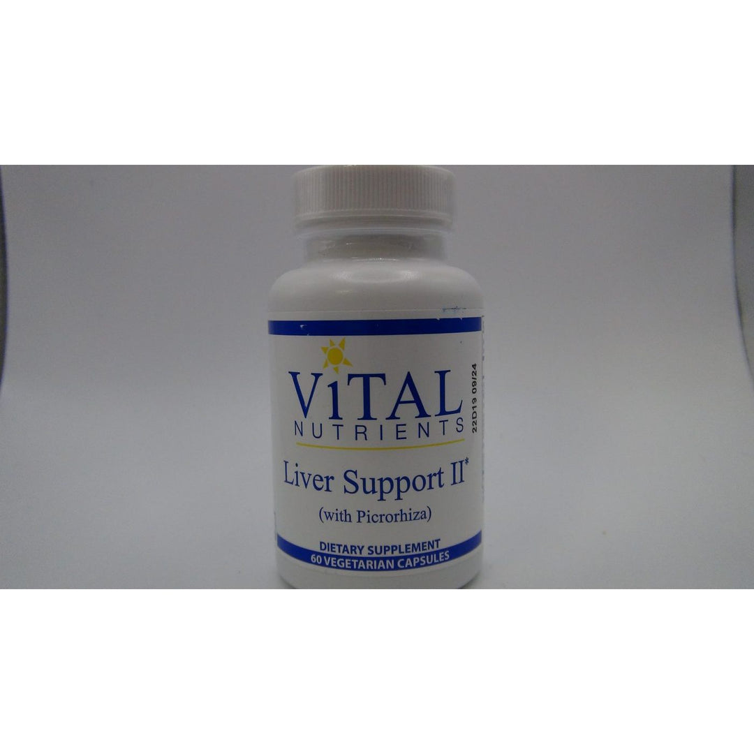 Vital Nutrients Liver Support II With Picrorhiza 60 Vcaps