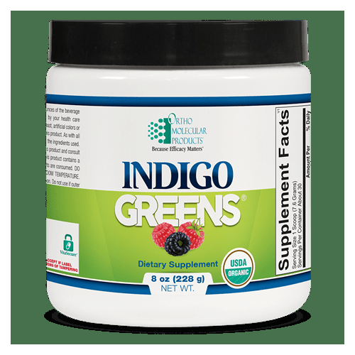 Ortho Molecular Indigo Greens Powder 60 Servings