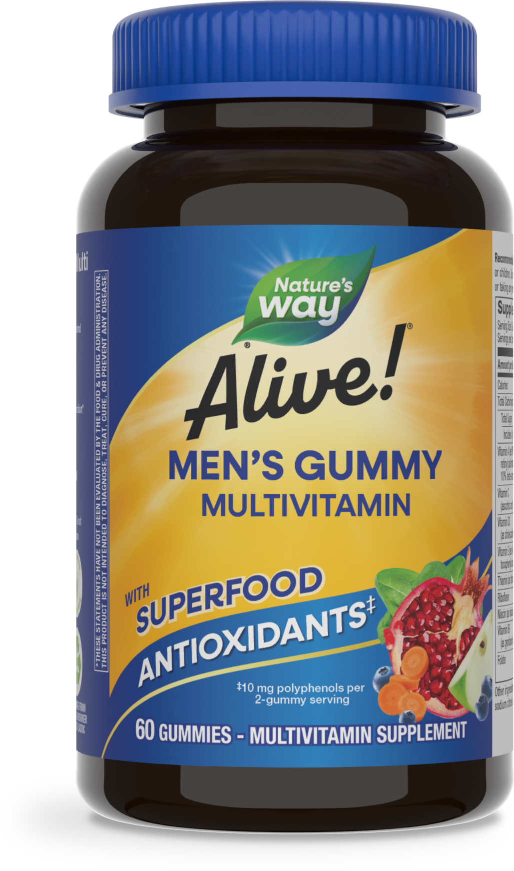 Nature's Way Alive! Men’s Gummy Multivitamin 60 Gummies