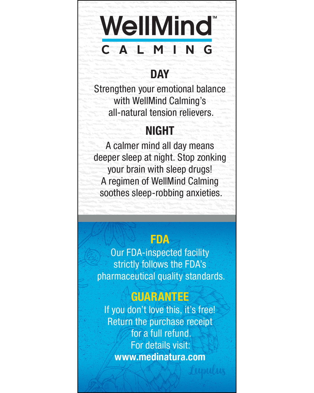 MediNatura BHI Calming 100t 4 Pack