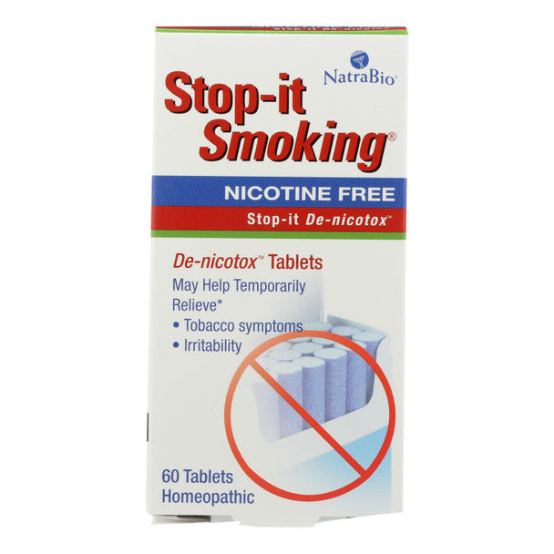 NatraBio Stop It Smoking 60 Tablets