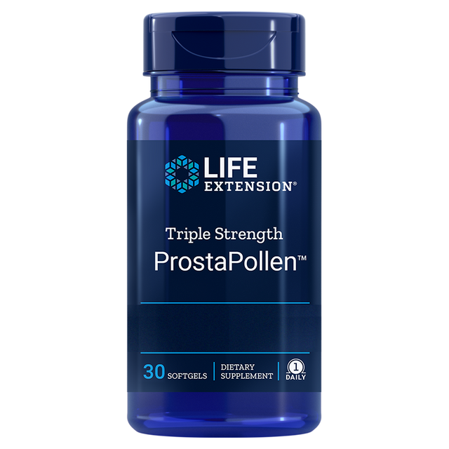 Life Extension Triple Strength ProstaPollen 30 Softgels