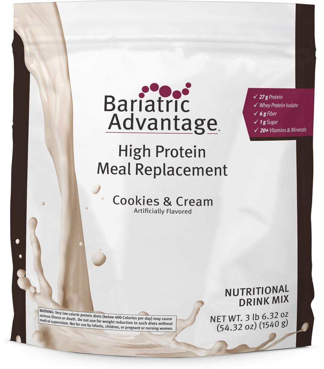 Bariatric Advantage – High Protein Meal Replacements Cookies and Cream