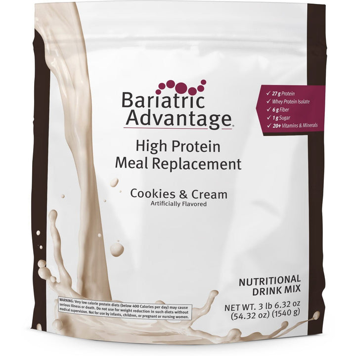 Bariatric Advantage – High Protein Meal Replacements Cookies and Cream
