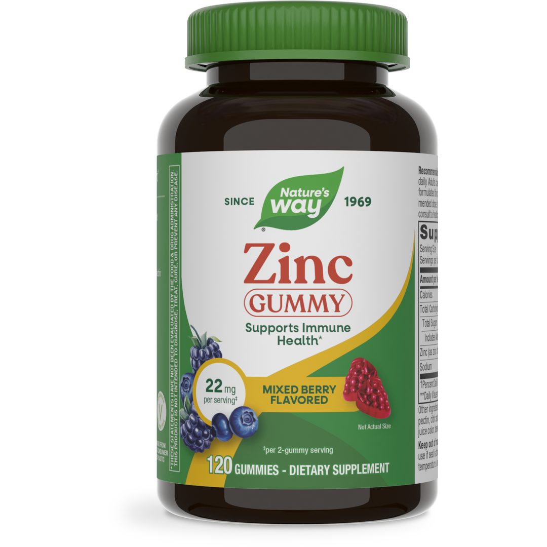 Nature's Way Zinc Gummies 120 Count