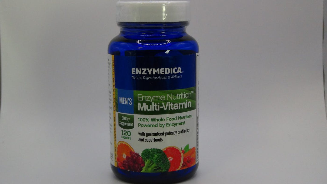 Enzymedica - Enzyme Nutrition Men's Multi-Vitamin - 120 Vegetarian Capsules