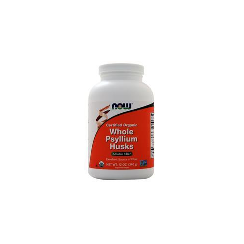 Now Foods Whole Psyllium Husks 12oz - 5980 - 4 Pack