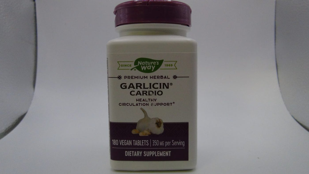Nature's Way Garlicin Cardio 180 Vegan Tablets
