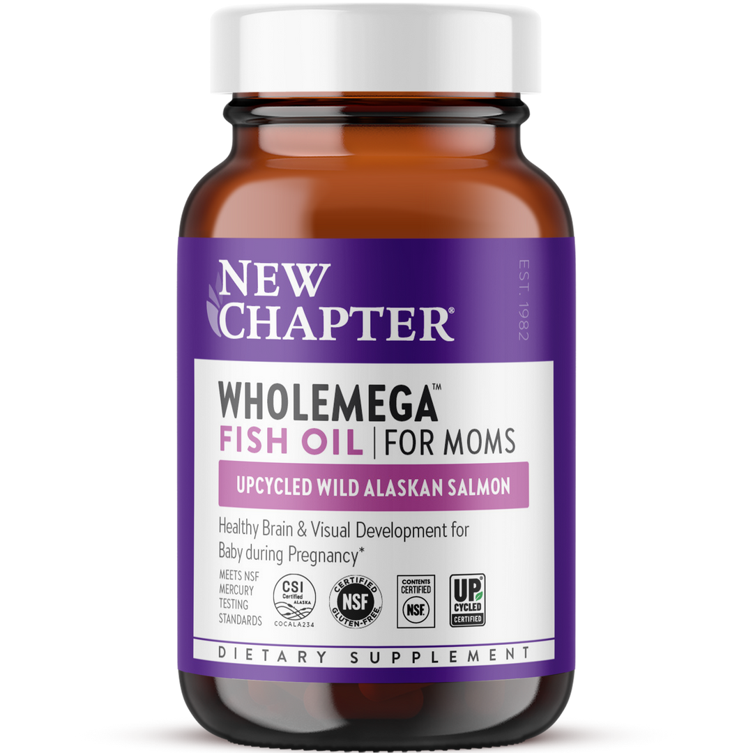 New Chapter Wholemega For Moms Prenatal 90 Softgels