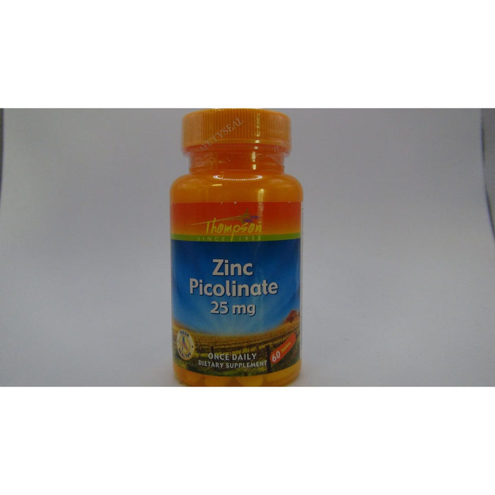 Thompson Zinc Picolinate 25mg 60 Tablets     19105