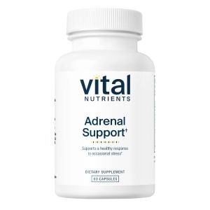 Vital Nutrients Adrenal Support 120 Capsules - 2 Pack