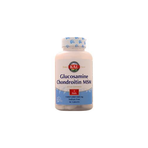 KAL Glucosamine Chondroitin MSM 60 Vcaps