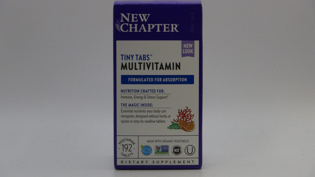 New Chapter Tiny Tabs Multivitamin 192 Vtabs
