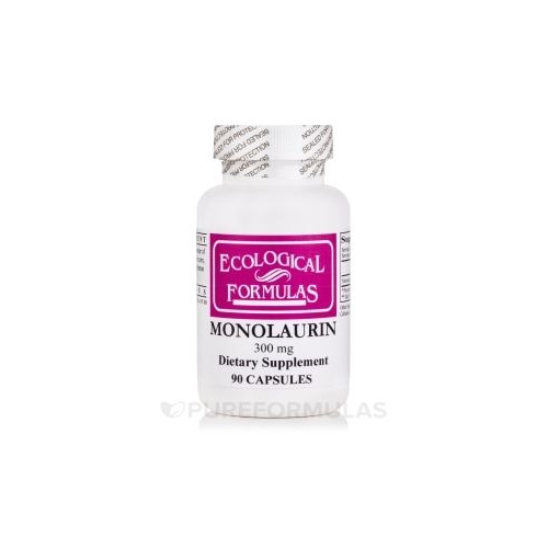 Ecological Formulas Monolaurin 300 mg 90 Capsules - 2 Pack