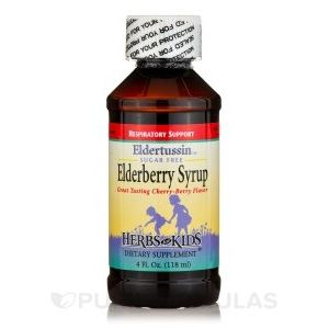 Herbs For Kids Eldertussin Edlerberry Syrup 4oz