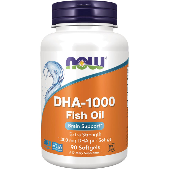 Now Foods DHA-500 Double Strength 90 Softgels - 1612 - 2 Pack