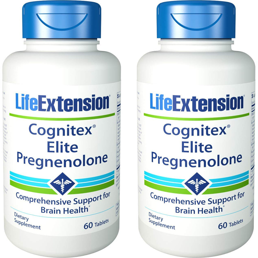Life Extension Cognitex Elite Pregnenolone 60 Tablets