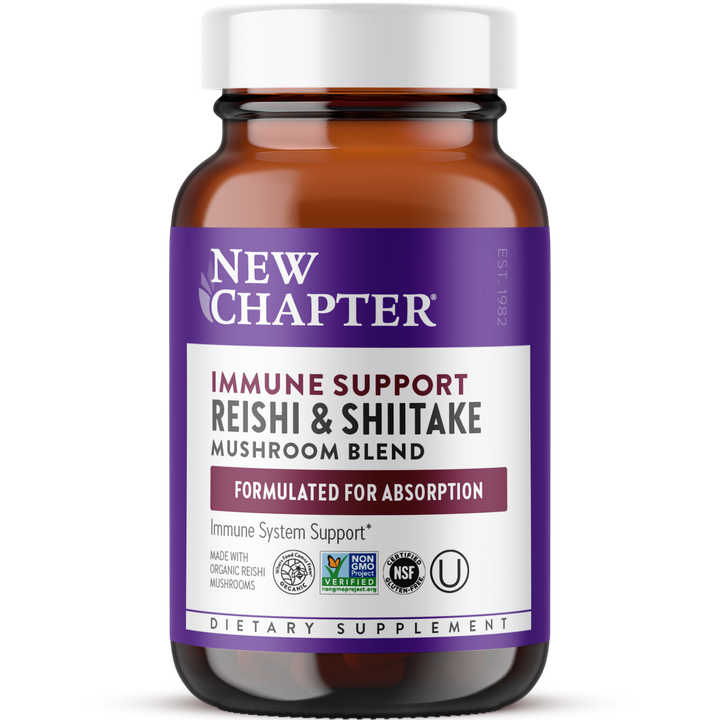 New Chapter LifeShield Immune Support 60 Capsules - 2 Pack