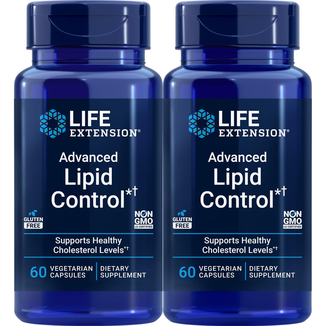 Life Extension Advanced Lipid Control 60 Vcaps - 2 Pack