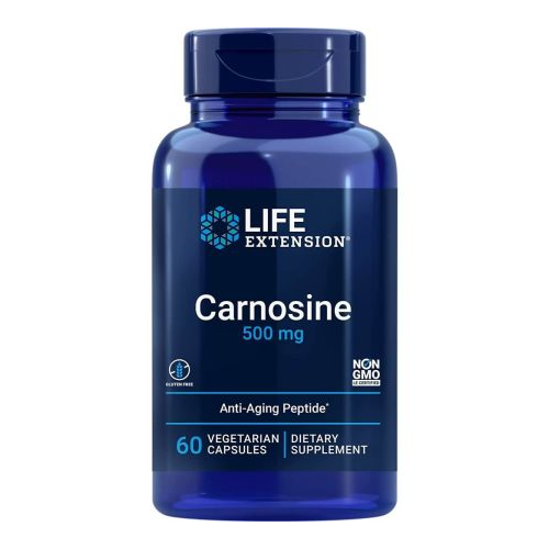 Life Extension Carnosine 500mg 60 Vcaps