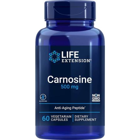 Life Extension Carnosine 500mg 60 Vcaps