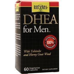 Natural Balance DHEA for Men 60 Vcaps   41360